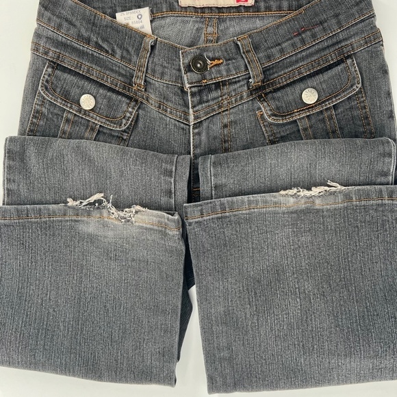 Contraband Frayed Hem Boot Cut Jeans Size 1 Women's - Picture 7 of 7